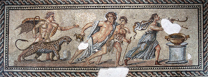 Le vin de Dionysos. Musée de l'Arles antique. © Photo du musée