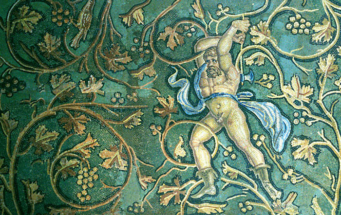 Lycurgue, roi de Thrace, frappé de folie par Dionysos et assailli par Ambrosia transformée en rinceaux de vigne, © Photo du musée/Paul Veysseyre